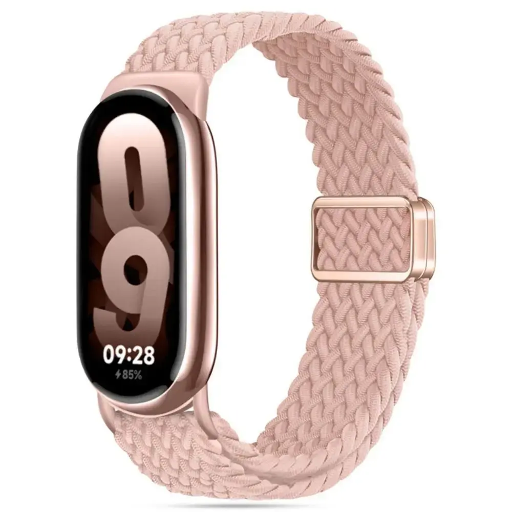 Tech-Protect NylonMag Strap for Xiaomi Smart Band 8 | 9 | NFC - Pink