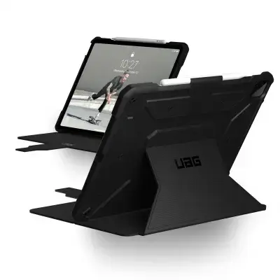 UAG Metropolis case for iPad Pro 12.9" 4|5|6G with Apple Pencil holder - black