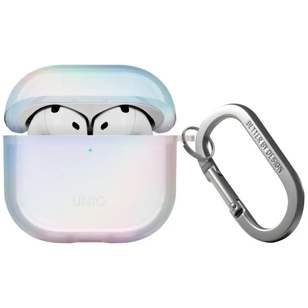 Case UNIQ Iridescia for AirPods 4 Hang    Case holo quartz