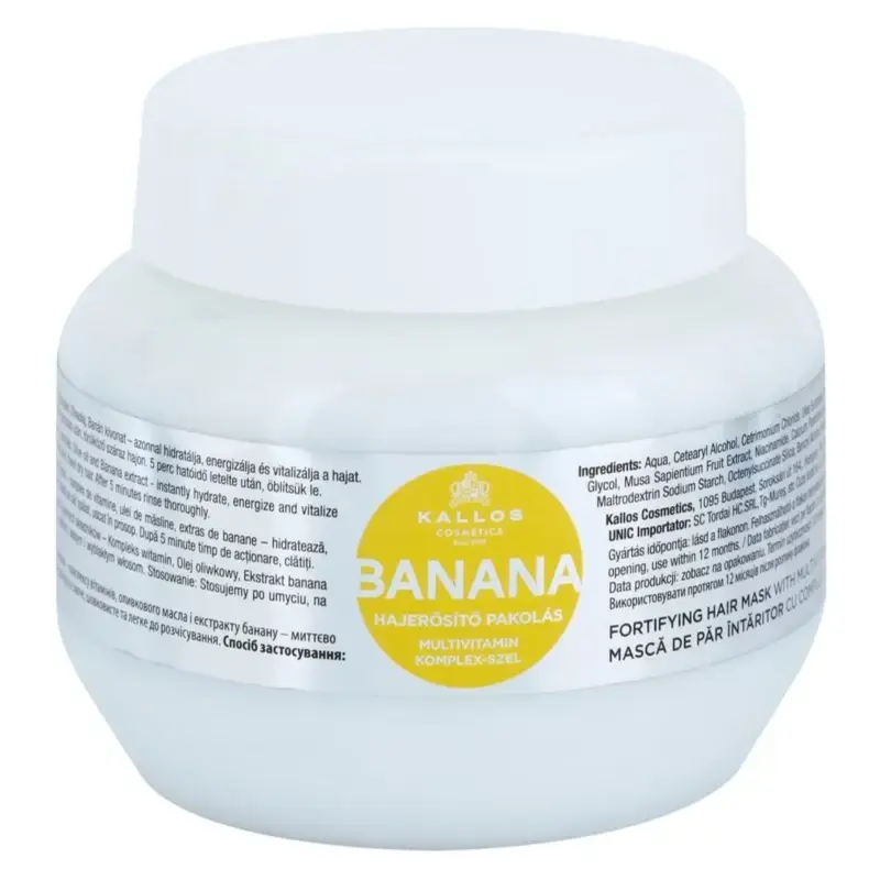 Kallos Banana Fortifying Mask 275 Ml