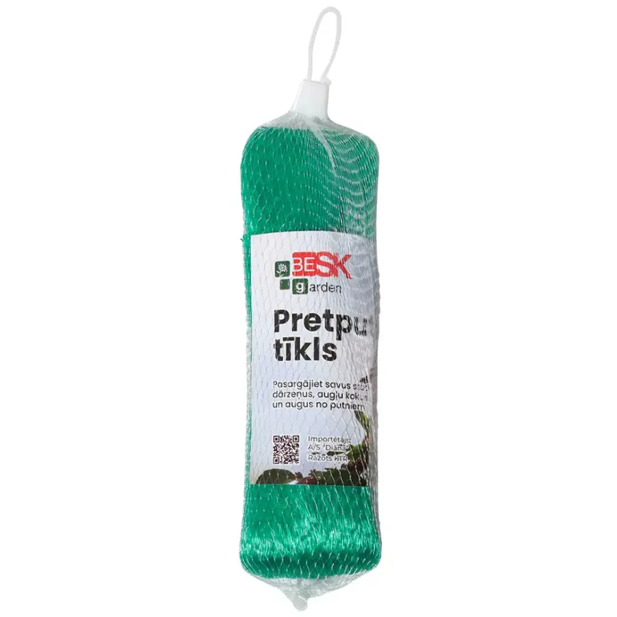Anti-bird net 2mx5m, green