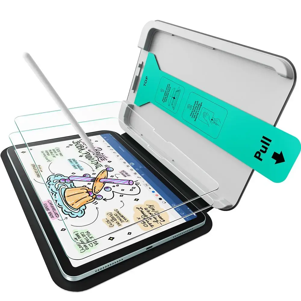 FOLIA OCHRONNA ESR PAPER FEEL IPAD AIR 10.9” 4 / 5 / 2020-2022 / 11” 6 / 7 / 8 / 2024-2026 CLEAR