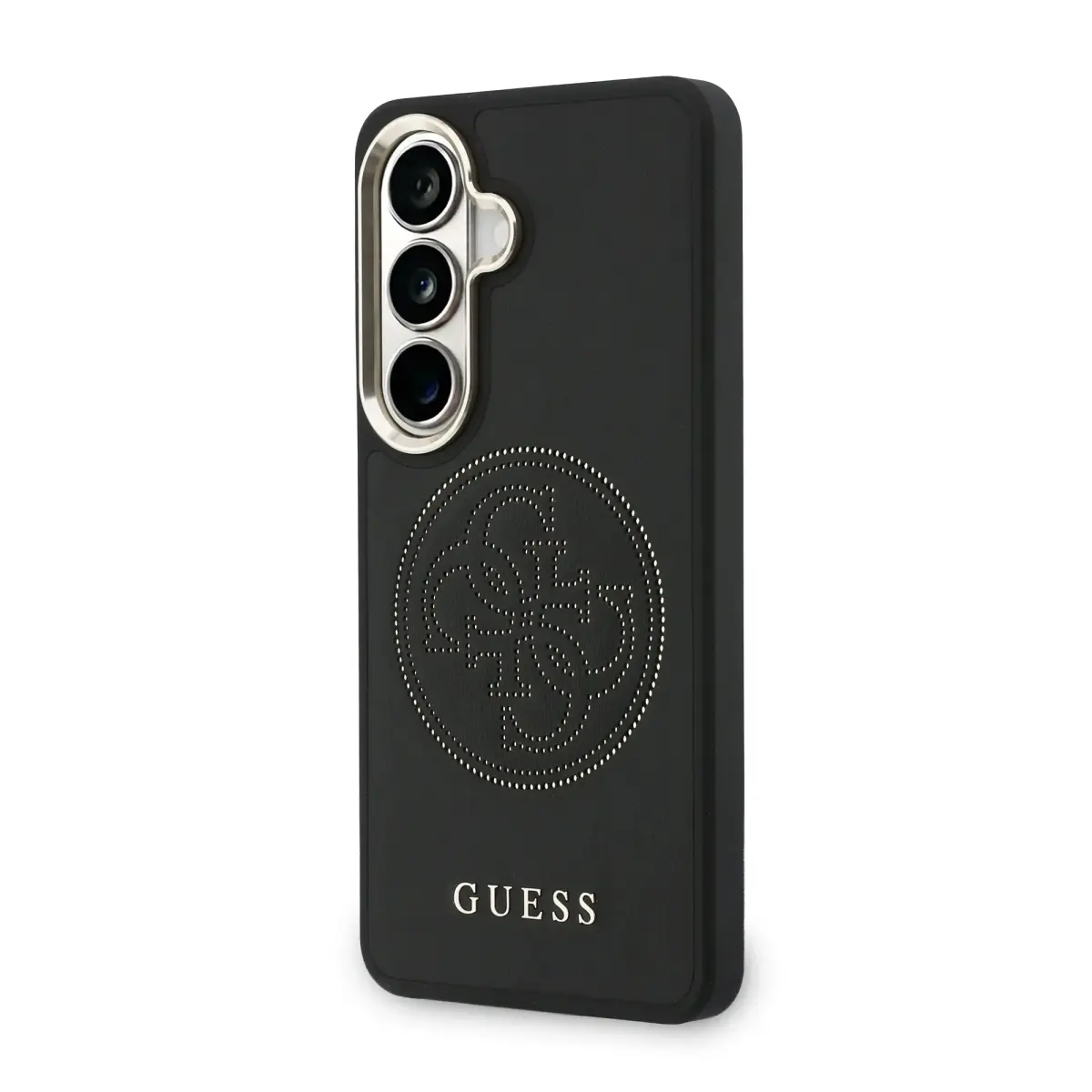 Guess PU Perforated 4G Logo maciņš telefonam Samsung Galaxy S26 (S942) melns