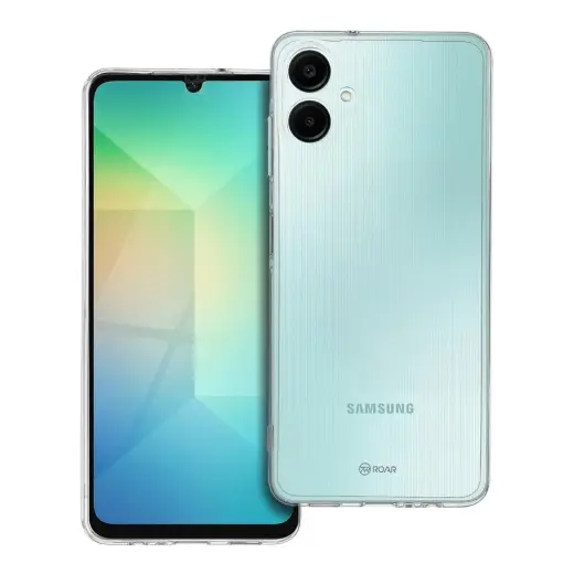 ROAR All Day Colorful Jelly phone case for Samsung Galaxy A06 (A065) transparent