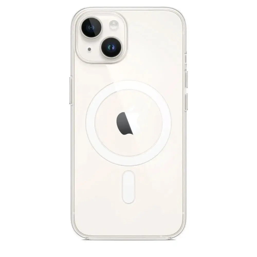 APPLE transparent phone case with MagSafe