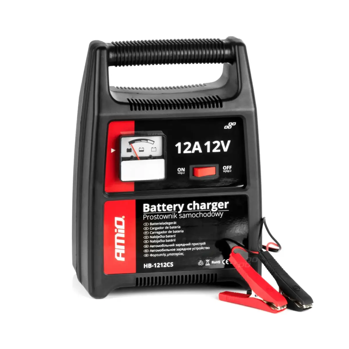 Car battery charger 12A, 12V AMiO SBC-12A