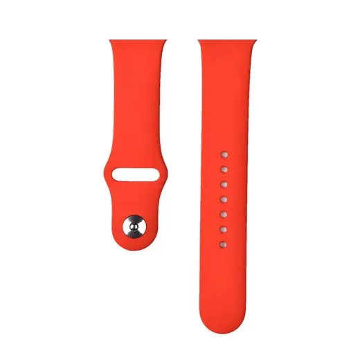 Devia Deluxe Sport išmaniojo laikrodžio dirželis Apple Watch (42/44 mm) | silikoninis | raudonas