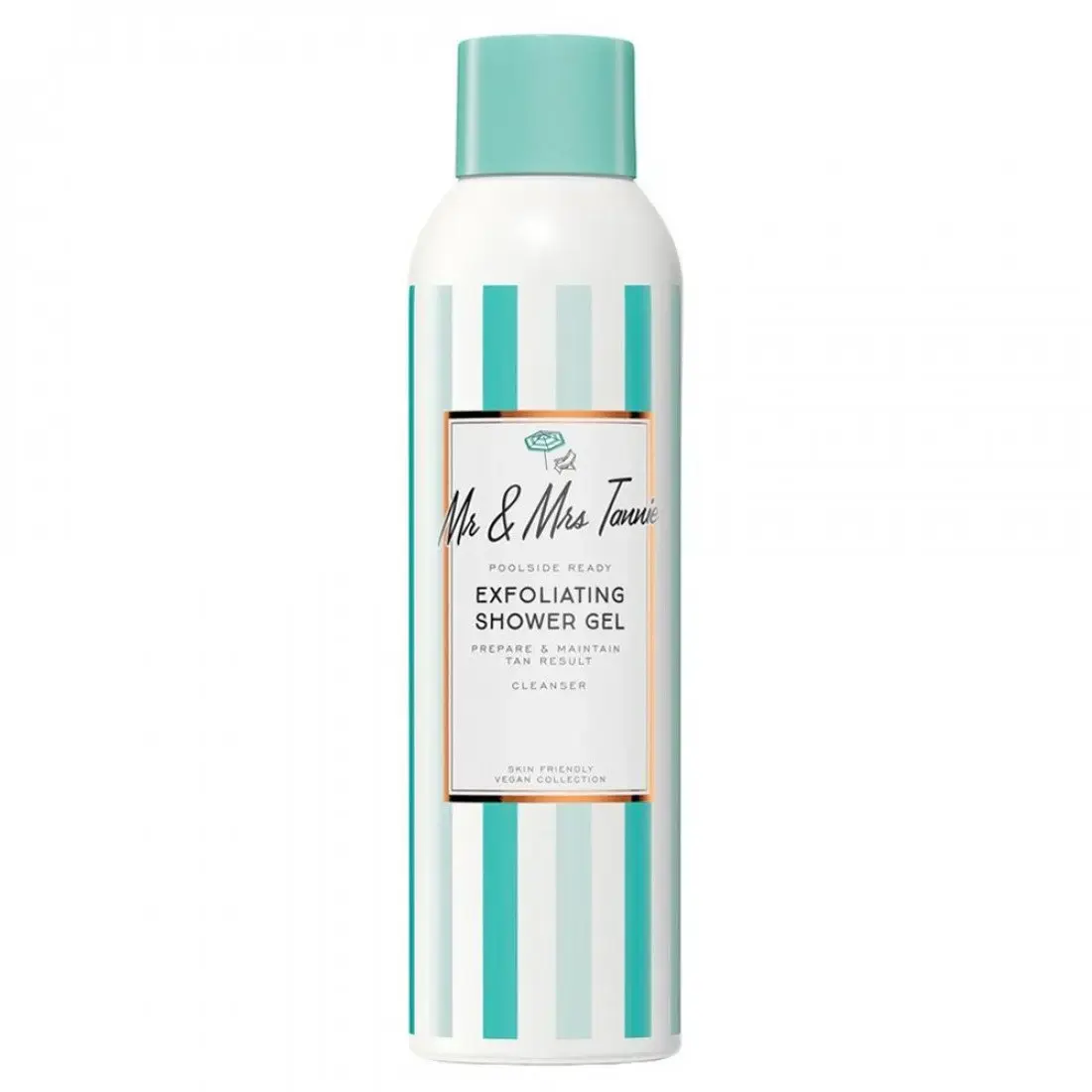 Mr & Mrs Tannie, Mr & Mrs Tannie, Aloe Vera, Exfoliating, Shower Gel, For All Skin Types, 200 ml