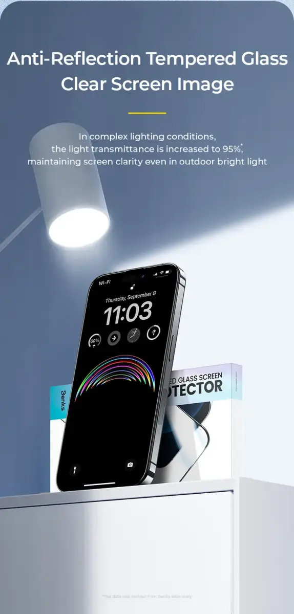 Benks Ekrāna aizsargstikls priekš Iphone 15 Pro