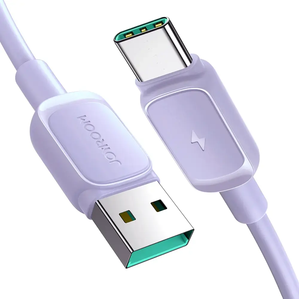 Joyroom S-AC027A14 datu pārraides un uzlādes vads | USB-A uz USB-C | 15W | 1.2m | violets