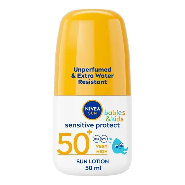 Nivea (Protect & Sensitive Roll-on Sunscreen for Children) 50 Ml