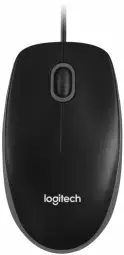 Logitech B100 Компьютерная мышь 800 DPI | USB Черная