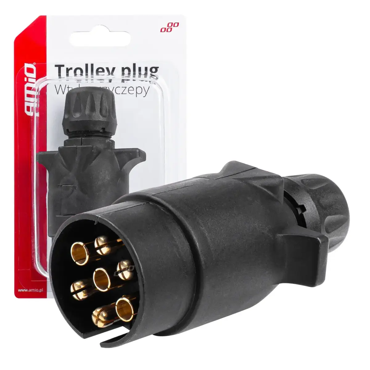 Trailer plug 7PIN- blister