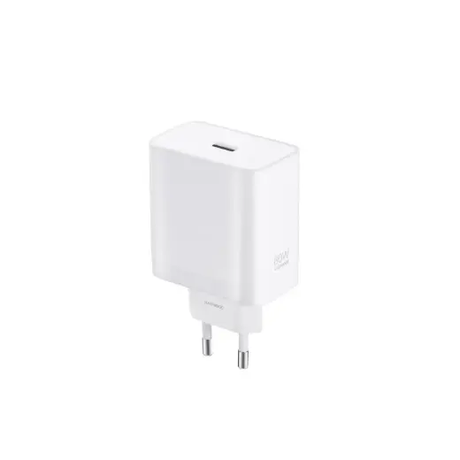 OnePlus SuperVOOC kelioninis įkroviklis | 80W | USB-A | baltas