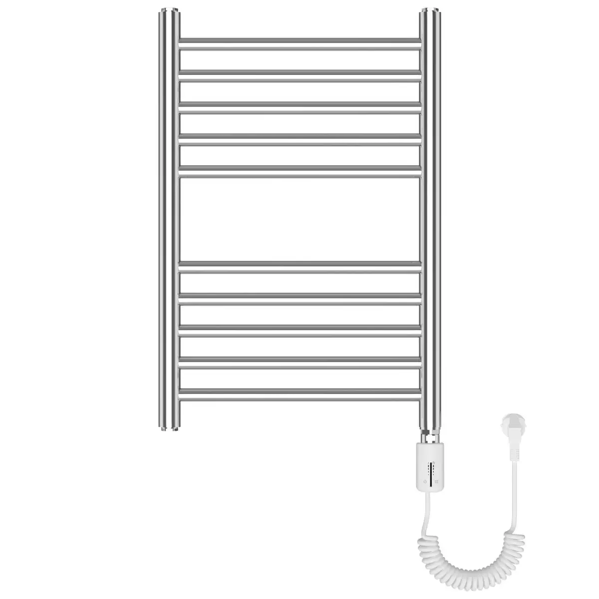 AB Electric towel dryer 400x585mm, P10, 200W, IPX4, chrome