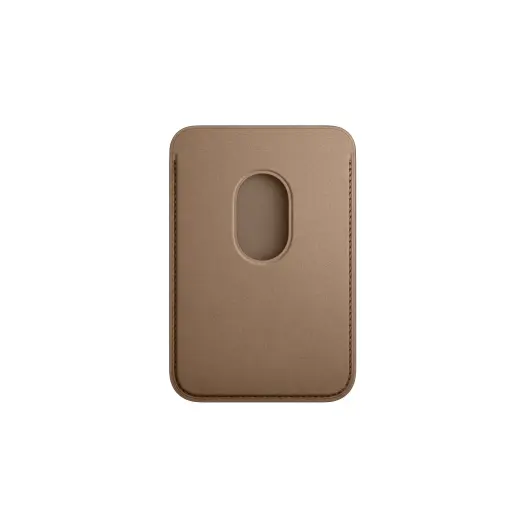 MT243ZM/A Apple iPhone MagSafe FineWoven Wallet Taupe (Damage Package)