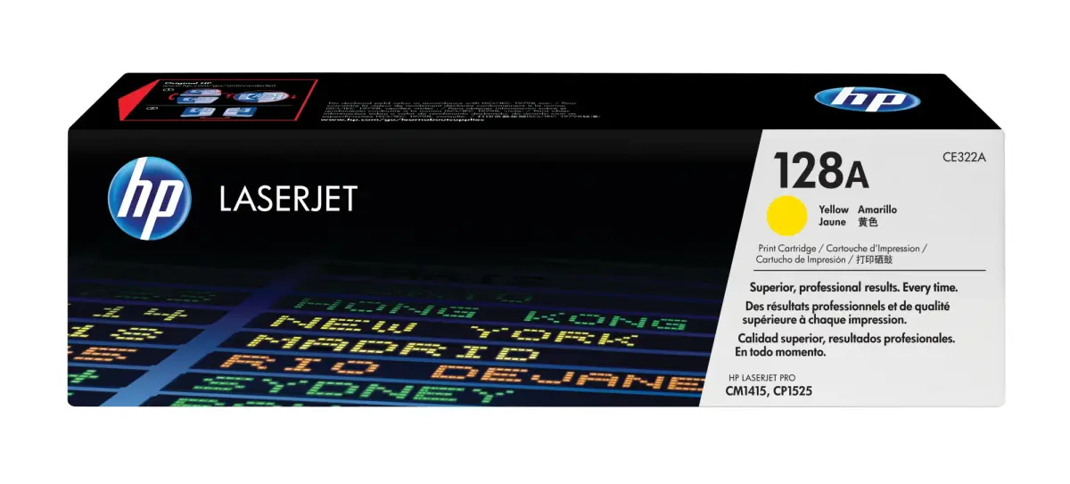 HP 128A Yellow Original LaserJet Toner