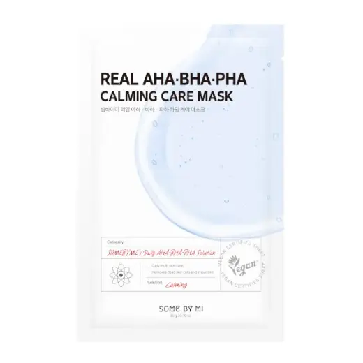 Some by Mi Real AHA BHA PHA Calming Care Sheet Mask 20g