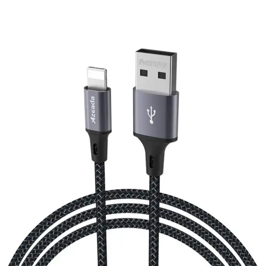 Proda Azeada Series Fast Charging Data Cable USB - Lightning 3A 1m grey (PD-B52i)