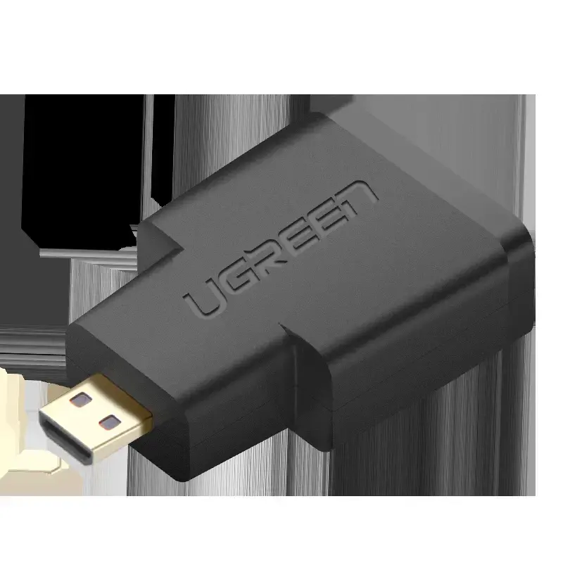 UGREEN 20106 Micro HDMI -> HDMI adapteris melns