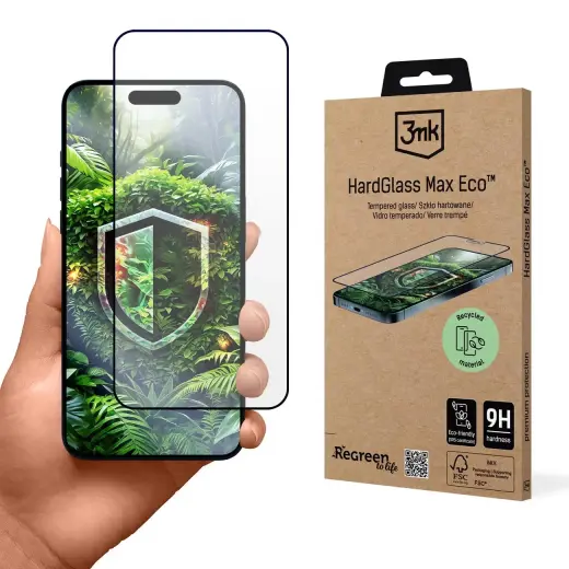 3mk HardGlass Max Eco tempered glass for Apple iPhone 16 Pro Max
