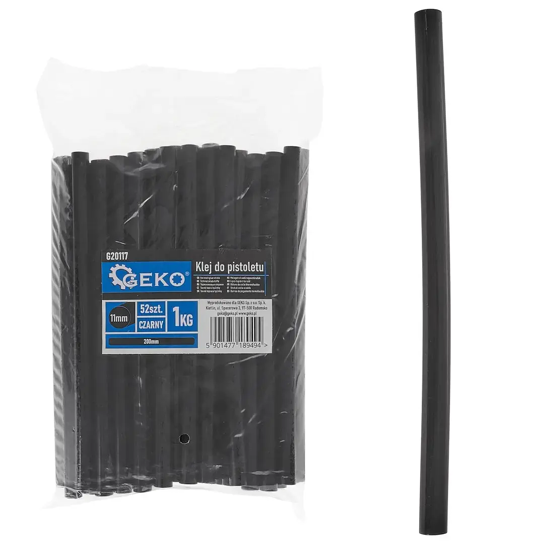 Glue stick 11mm- 200mm black 52pcs