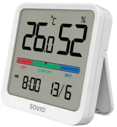 Digitālais termometrs Savio Temperature and Humidity Sensor 