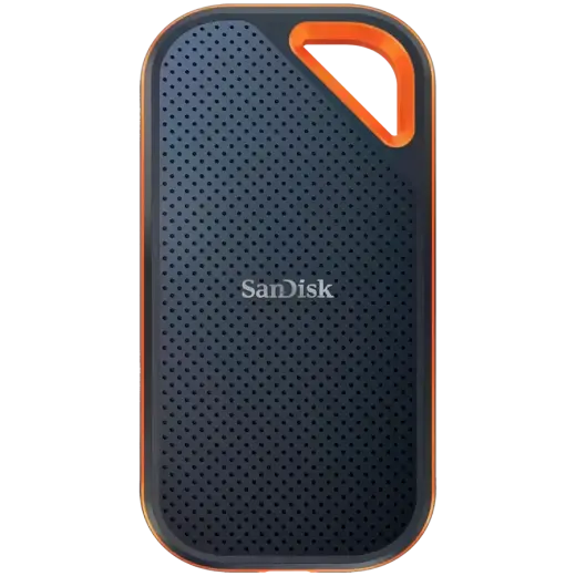 External SSD Sandisk Extreme PRO 4TB USB-C Read 2000MB/s Write 2000MB/s Black