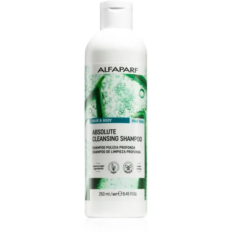 Alfaparf Milano Hair & Body Aloe Vera Purifying Shampoo for Body and Hair 250 Ml