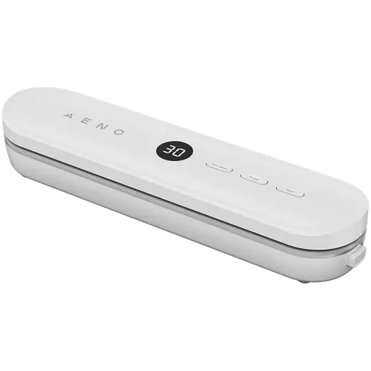 AENO VS3 Vacuum Sealer, LED Display, 80W, 65kPa (+/-5kPa), White