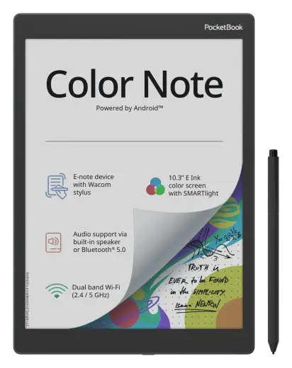 PocketBook eBook reader Color Note / PB1041-1-WW-B Black, blue XL