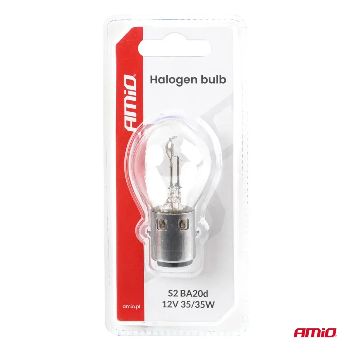 Halogen bulb S2 12V 35/35W BA20d 1pcs