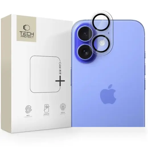OSŁONA APARATU TECH-PROTECT CAMFULL FIT+ IPHONE 17 MATTE CLEAR