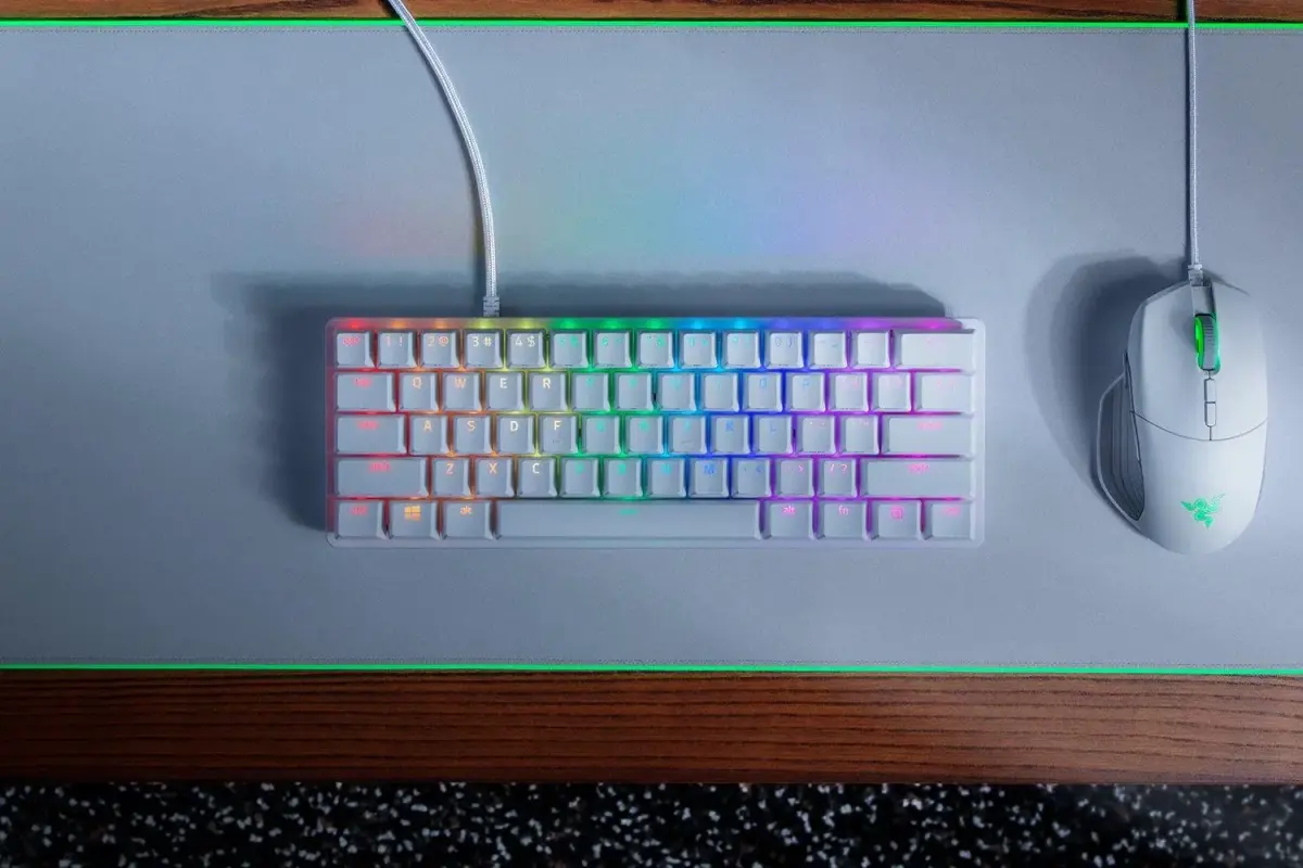 Razer Keyboard Huntsman Mini Mercury Red