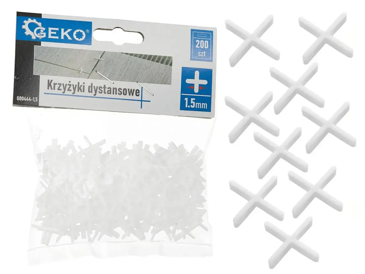 Plaadi ristikud - 1,5mm - 200 tk.