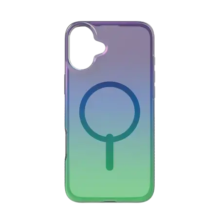 ZAGG Milan Snap Case with MagSafe for iPhone 16 Plus - Green|Purple