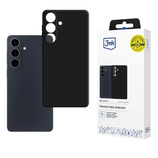 3mk Matt Case Pro phone case for Samsung Galaxy S26 FE (S741) black