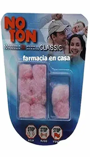 NOTON 2 Wax Plugs 8 Cotton