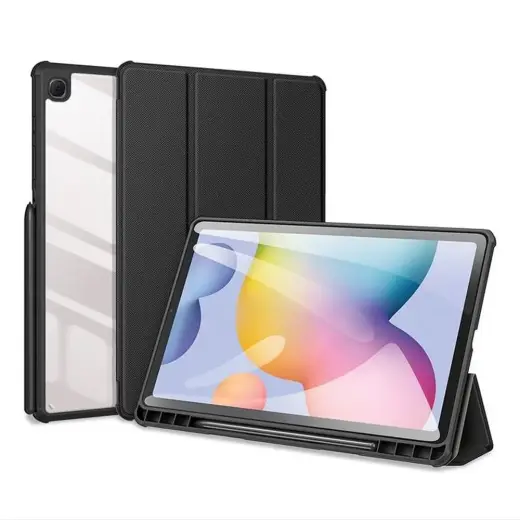 Dux Ducis Toby planšetdatora maciņš Galaxy Tab S6 Lite 2020 melns