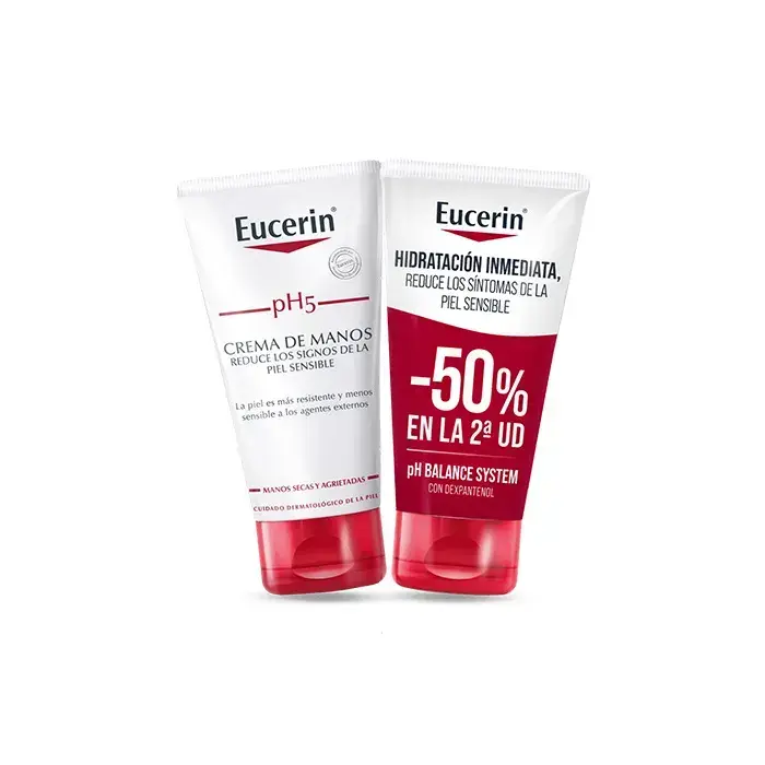Eucerin Ph5 Hand Cream 2x75ml (4005800186042)
