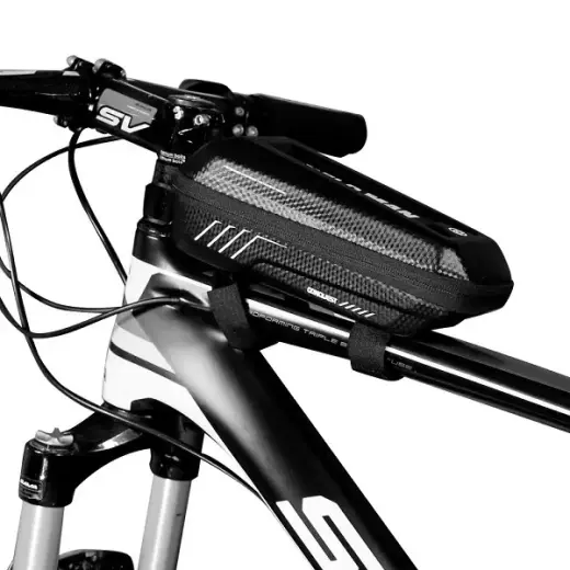 Etui|sakwa na ramę roweru WILDMAN E5S uchwyt rowerowy czarna|black