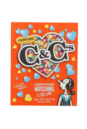 Sample Moschino Cheap & Chic I Love Love Edt 1ml