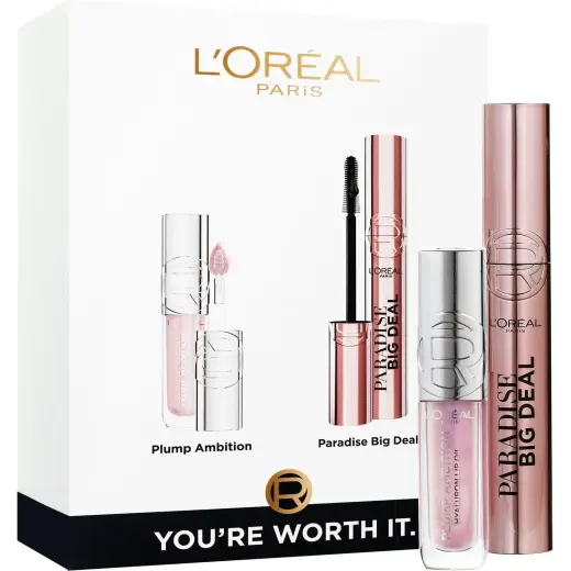 L'oréal Paris, Set Regalo Bellezza, Geschenkset Mit Dekorativer Kosmetik Für Augen Und Lippen (Set per Il Trucco)