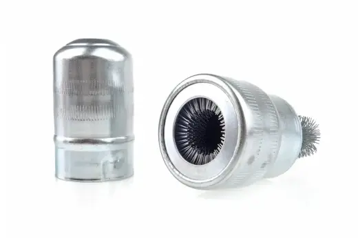 Metal terminal brush