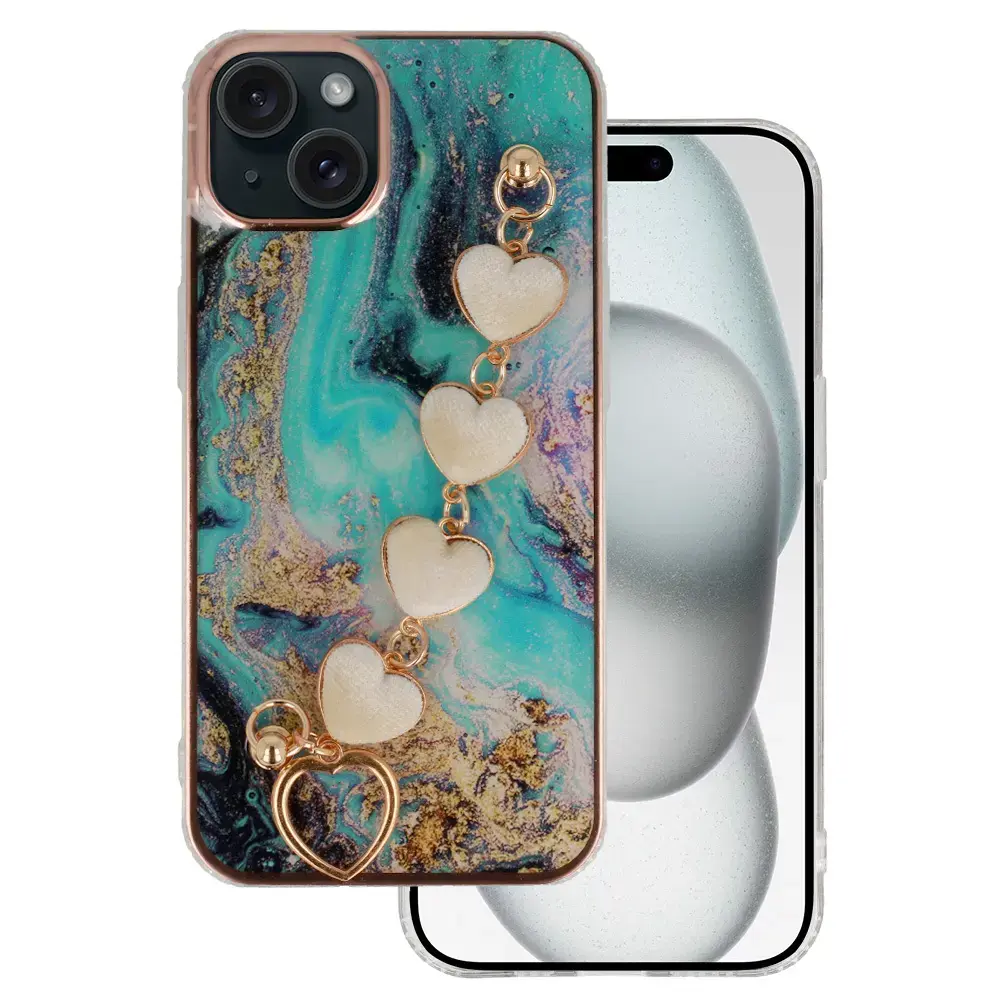 Trend Case for Iphone 15 design 6 blue
