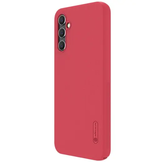 Nillkin Super Frosted aizmugurējais vāciņš Samsung Galaxy A14 4G | spilgti sarkans