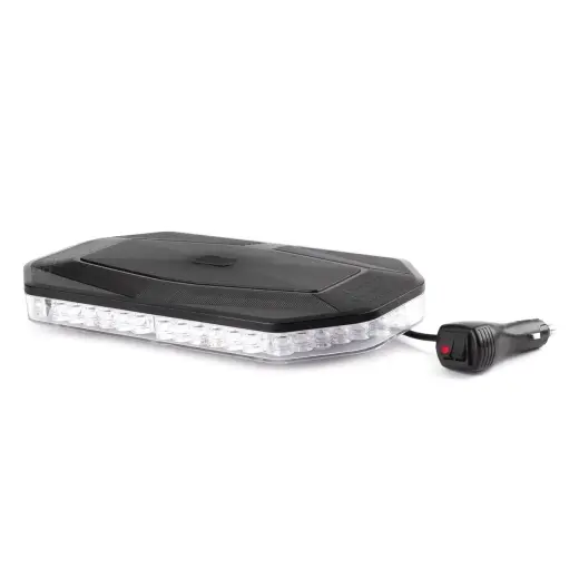 High intensity MAGNETIC mount MINI LIGHT BAR WLB78 293x171mm R65 R10 48LED 12/24V IP56 AMIO-02920