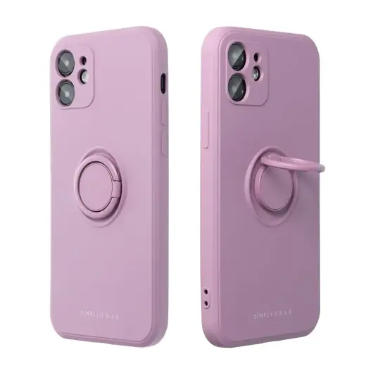 ROAR AMBER CASE maciņš ar statīvu telefonam iPhone 17 Pro violets