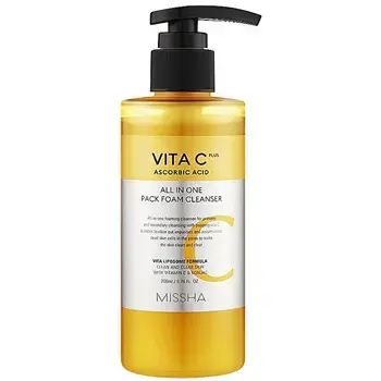 Missha Vita C Plus All In One Foam Cleanser - Čisticí pěna 200ml