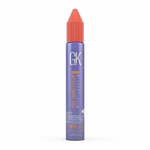 Global Keratin Hot Bombshell Masque (15ml/ 0.5oz) Blonde Hair Hydrating Toning and Conditioning Deep Intense Damage Repair  Yellow Brassy Tones Neutra